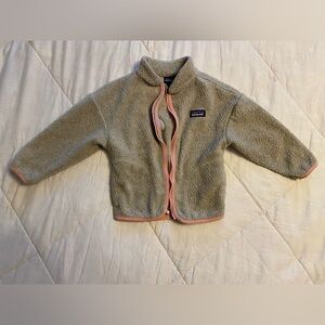 Toddler Girls Patagonia Fleece Jacket